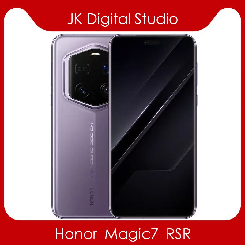 Google Play Honor Magic7 Magic 7 RSR Porsche Design 6.8inch Snapdragon8 Elite 50MP 5850Mah 100W Super Charge MagicOS 9.0 NFC OTA