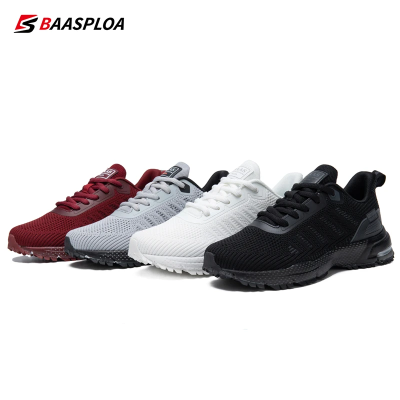 Baasploa Sparing New Marathon Running Shoes for Women Wear Resistant and Antiskid Sport Sneaker Lightweight Female Walking Shoes