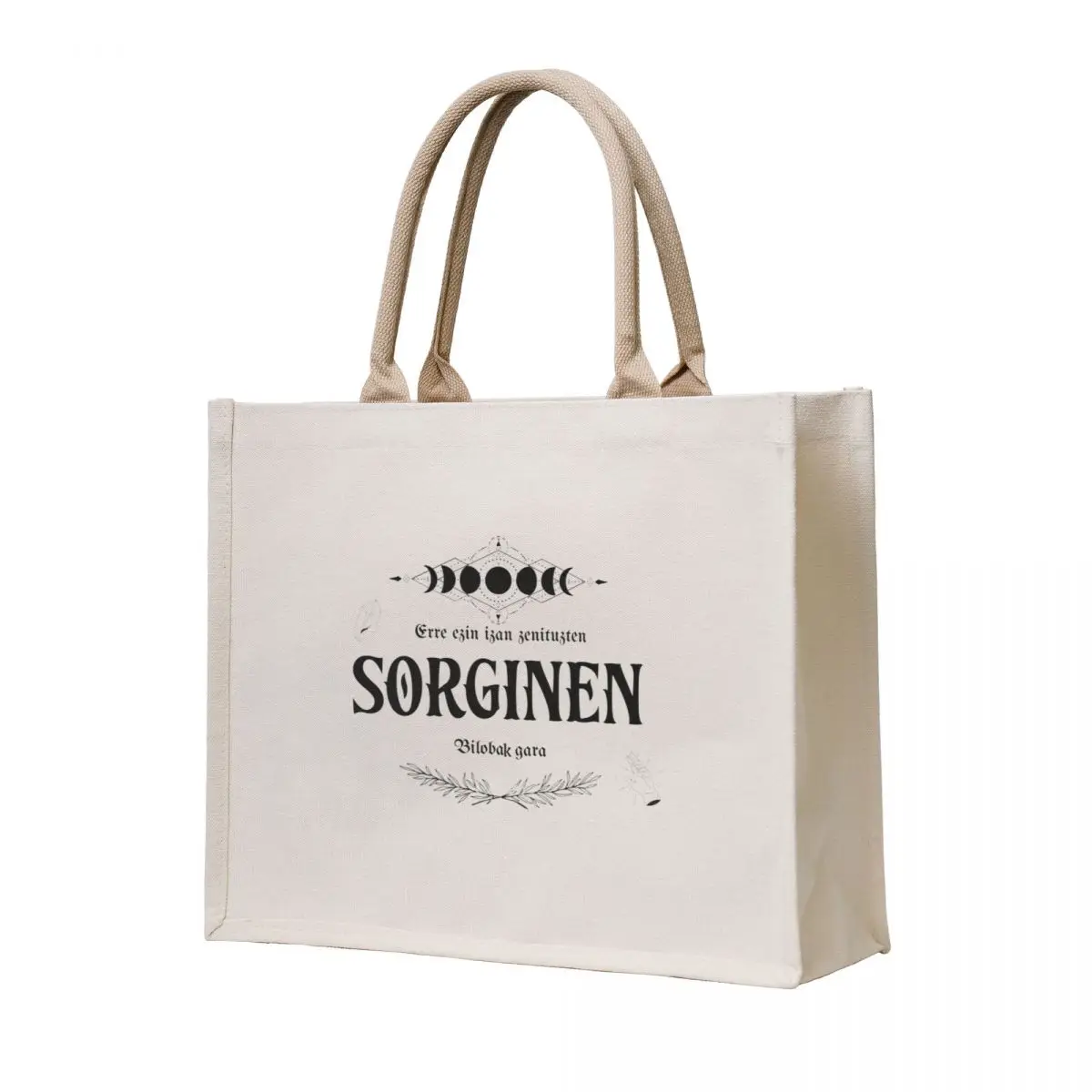 

We are the granddaughters of the witches that you could not burn (Basque) Tote Bag shopper bags Lady bag