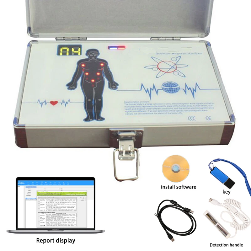 Health Quantum Analyzer with Test Report Quantum Magnetic Resonance Aesthetic Skin Analyzer Tester Equipment