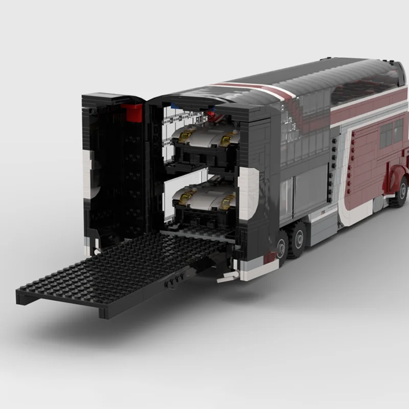 Moc قوالب بناء سباق الناقل نموذج التكنولوجيا وحدات بطل سرعة السيارات كتل هدايا عيد الميلاد اللعب لتقوم بها بنفسك مجموعات الجمعية