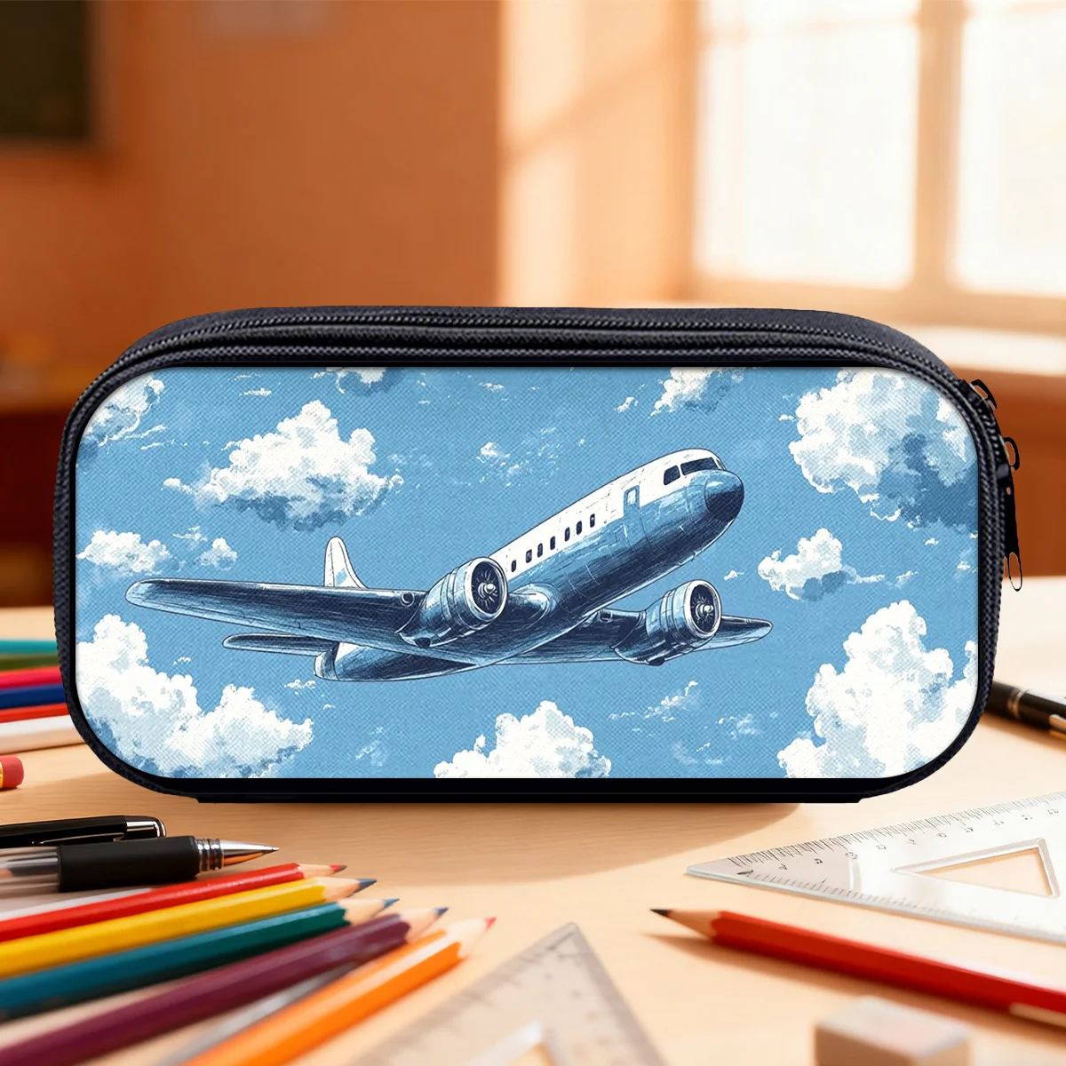 Pencil Case Large Storing Pens - Ideal Stationery & Office Supply 评论和价格