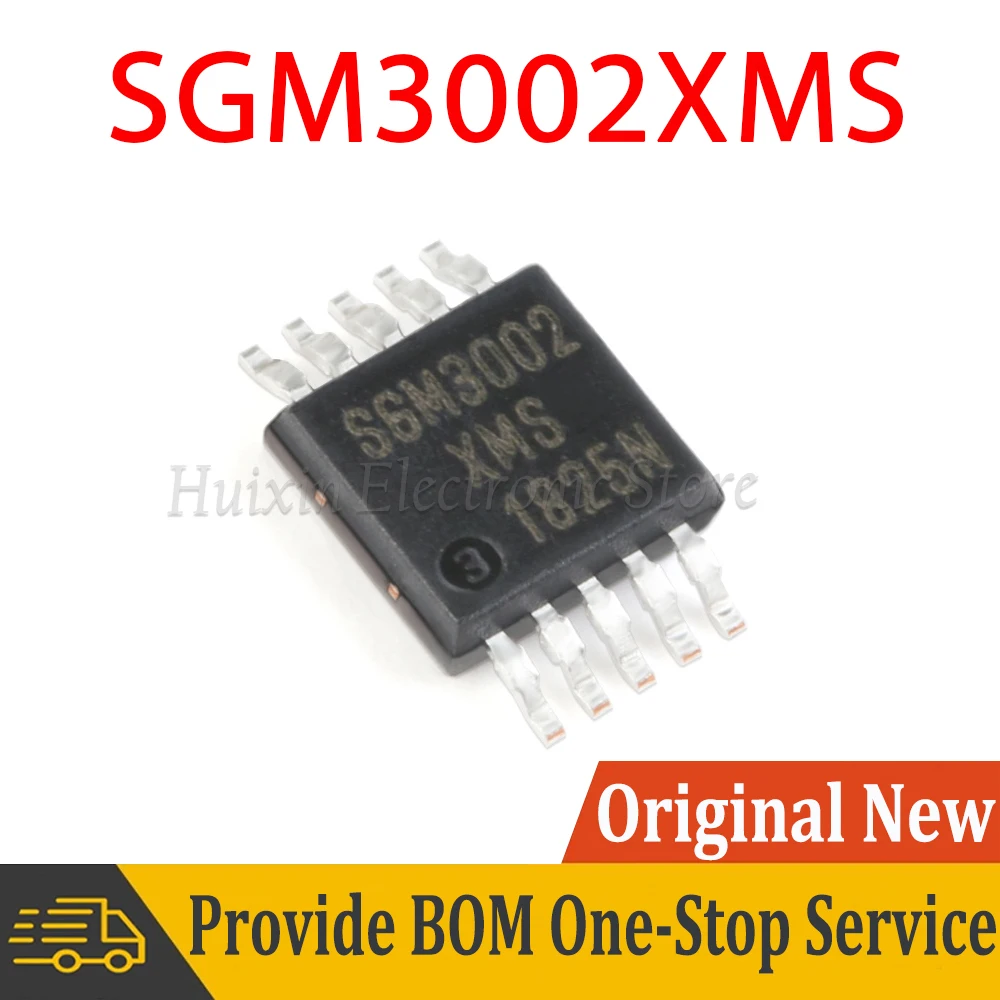 

5pcs SGM3002XMS/TR SGM3002XMS MSOP-10 SMD New and Original IC Chipset