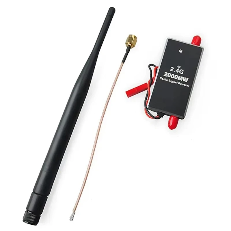 B49B-FPV 2.4G 2W 2000Mw راديو صغير إشارة الداعم مكبر للصوت وحدة ل فانتوم RC الارسال FPV تمديد المدى الطائرة بدون طيار