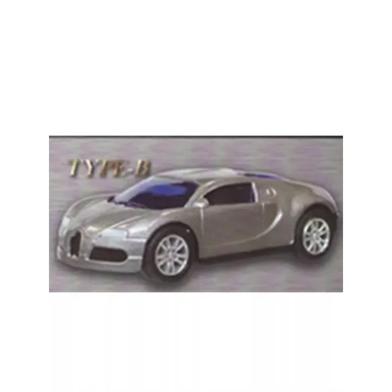 Original YELL Gashapon Ferrari Alloy Car Qversion Mini Anime Action Figure Model Toys Gift Cartoon Character Collection Ornament