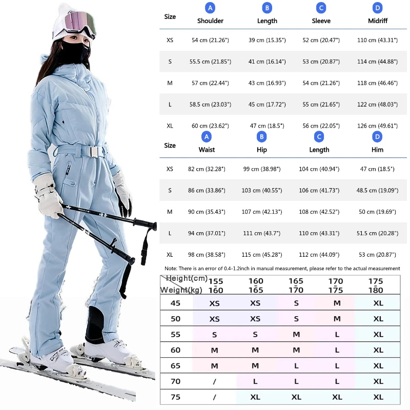 2026 New Women Men Snow Skiing Suits Solid Windproof Hooded Zipper Outdoor Snowboarding Sets Waterproof Breathable Ski Jumpsuits