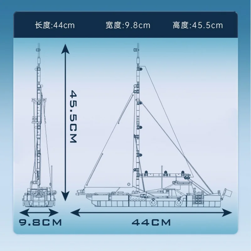 قالب KING 10190 767 قطعة مجموعة بناء المراكب الشراعية الحديثة نموذج باخرة إبداعية قابلة للتحويل لهواة جمع البالغين وعشاق الأعمال اليدوية