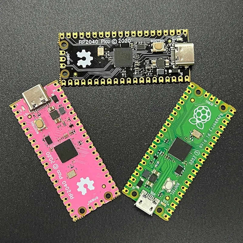 Для Raspberry Pi Pico Board RP2040 TYPE-C MICRO двухъядерный КБ ARM микрокомпьютер с низкой мощностью