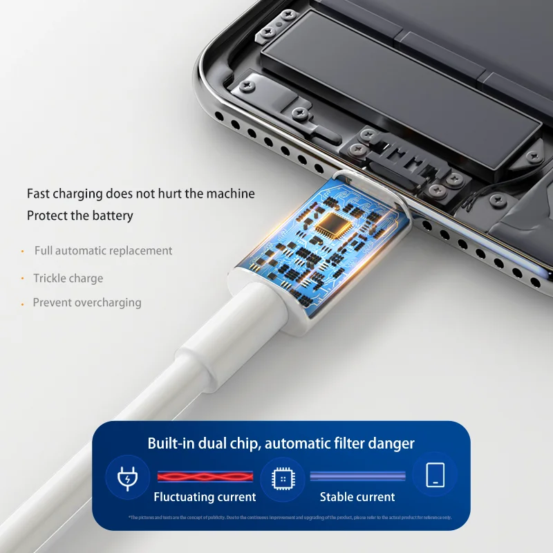 สายชาร์จ6A เร็ว66W USB Type C สายดาต้าสำหรับ Xiaomi 13 redmi K40 poco Huawei P40 OPPO OnePlus ที่ชาร์จโทรศัพท์แอนดรอยด์สาย USB CABL