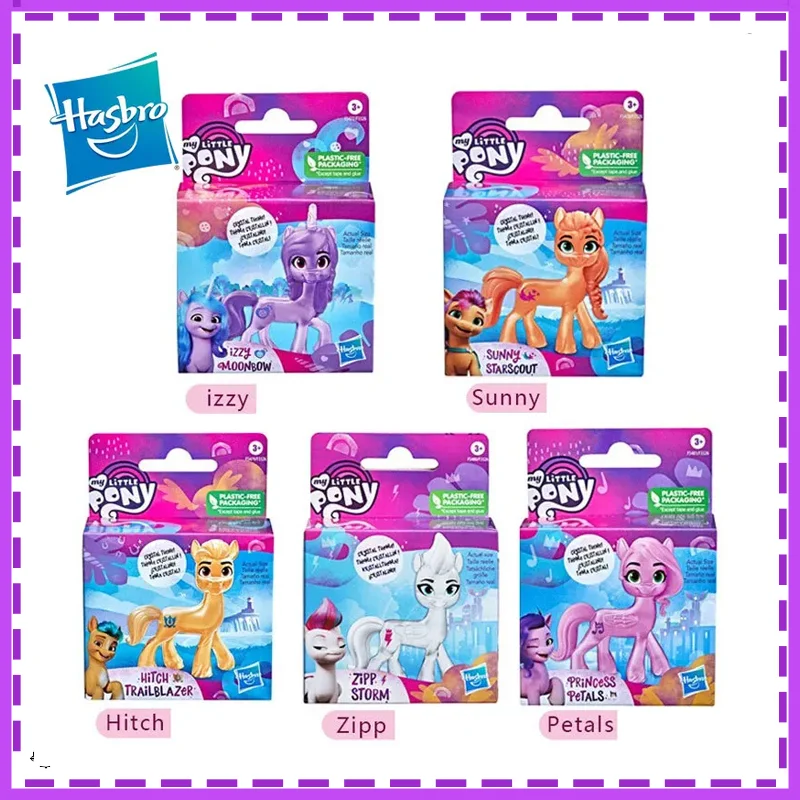 Hasbro My Little Pony Action Figures AnimeTwilight Sparkle Kawaii Macaron Model  Collection Hobby Kids Toy Birthday Gifts