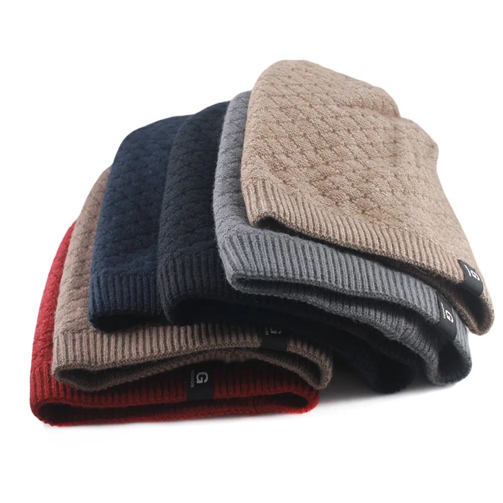 New Winter Warm Adult Beanies Skullies Fashon Letter Outdoor Hat Fashion Women Men Hats Sports Casual Bone Brand Thick Knite Hat