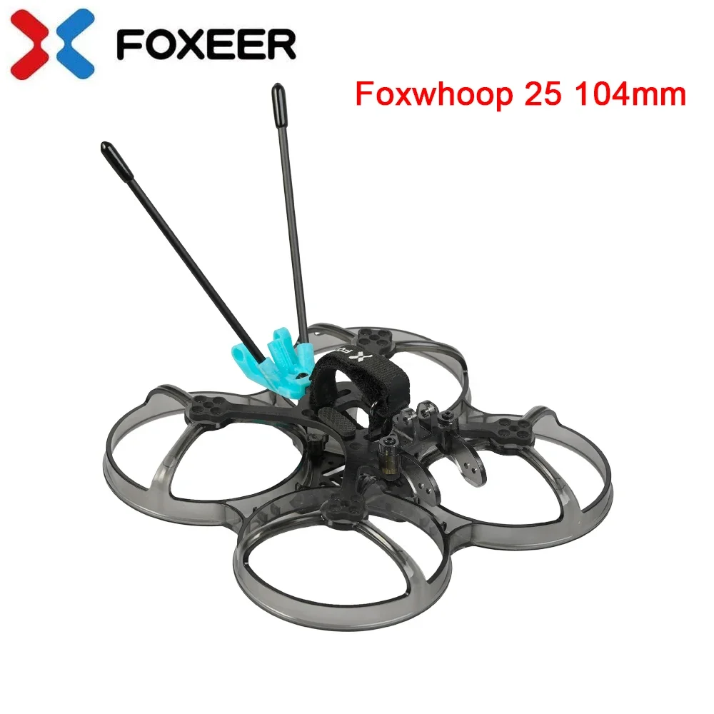 Foxeer Foxwhoop 2.5inch 104mm T700 Carbon Fiber Unbreakable Cinewhoop Frame for Vista HDzero Analog RC FPV Freestyle Drone