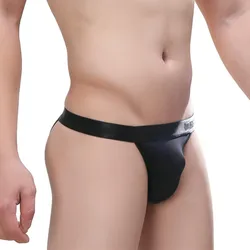 Mens Underwear Briefs Shorts Hombre Solid Ice Silk Panties For Man Breathable Strap Low Waist Pouch Underpants Cueca Calzoncillo