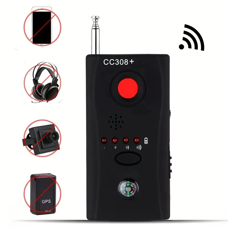 Multi-Function Wireless Camera L ens Signal DV Detect CC308+ Radio Wave Signal Detect Camera Full-range RF GSM Device Finder