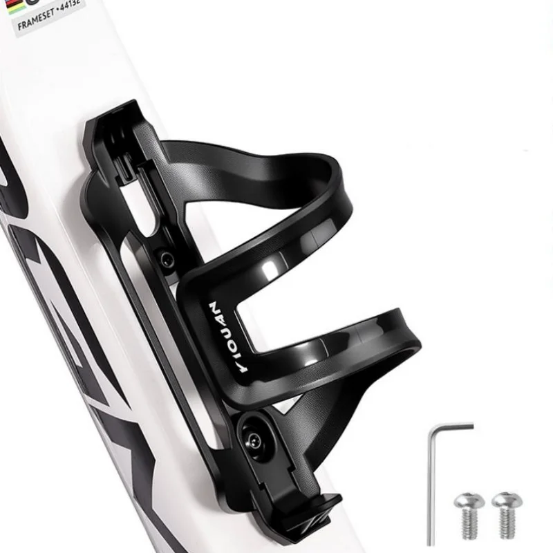 Bike Water Bottle Cage PC Material Left/Right Opening Adjustable Bicycle Bottle Holder for Mountain Road Bike