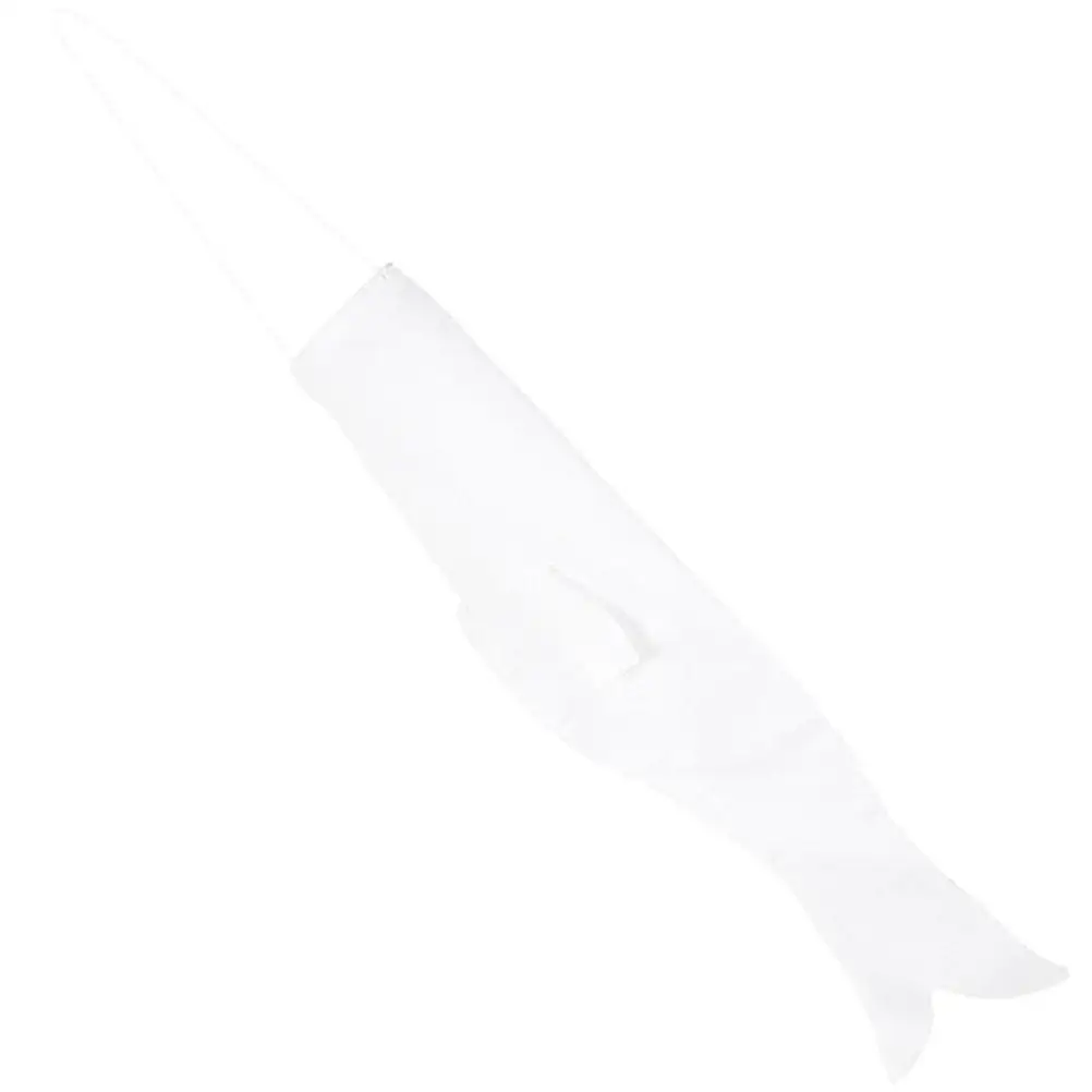 

Blank Carp Banner Flying Windsock Fishing Supplies Traditional Japanese Decor Children Painting Flag