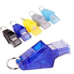 Plastic Sports Training Referee Whistle Professional Soccer Basketball Referee Whistle Outdoor Survival Tool Whistles