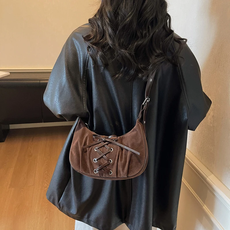 Leftside 2025 جديد فاخر خمر السرج حقيبة للنساء صغيرة لينة بولي Leather الجلود Crossbody الكتف محفظة بوهو شيك حقيبة يد كاجوال #3