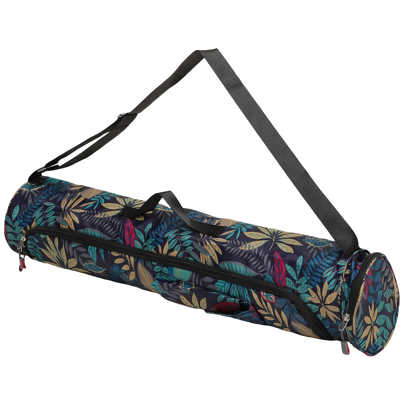 Yoga Mat Storage Bag Sling Sports Carry Oxford Cloth Food Tote Container National Style Cylinder Fitness Handbags