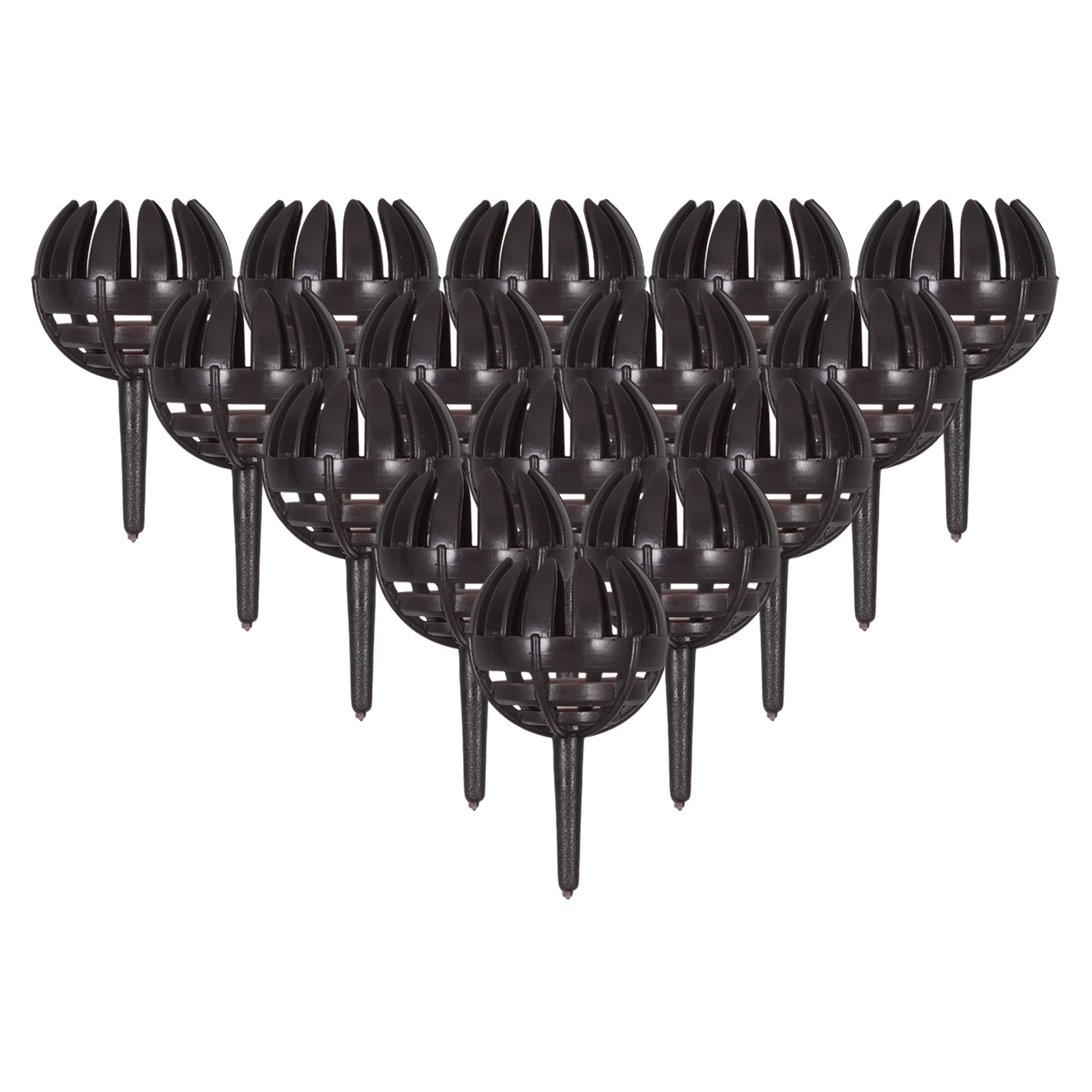 

20pcs Bonsai Fertilization Box Abs Material Fertilizer Container For Orchid Plants Garden Tool With Cover Reusable Slow Release