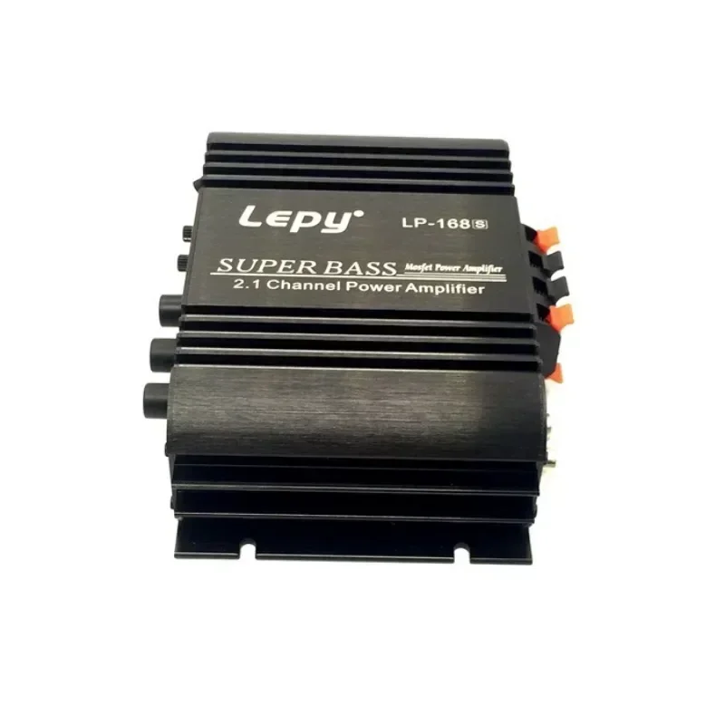 Kekuatan 12V Subwoofer 2.1 Channel Amplifier mobil untuk Lepy LP-168S Audio Bass Output HiFi suara Stereo dengan AUX fungsi loudspeaker