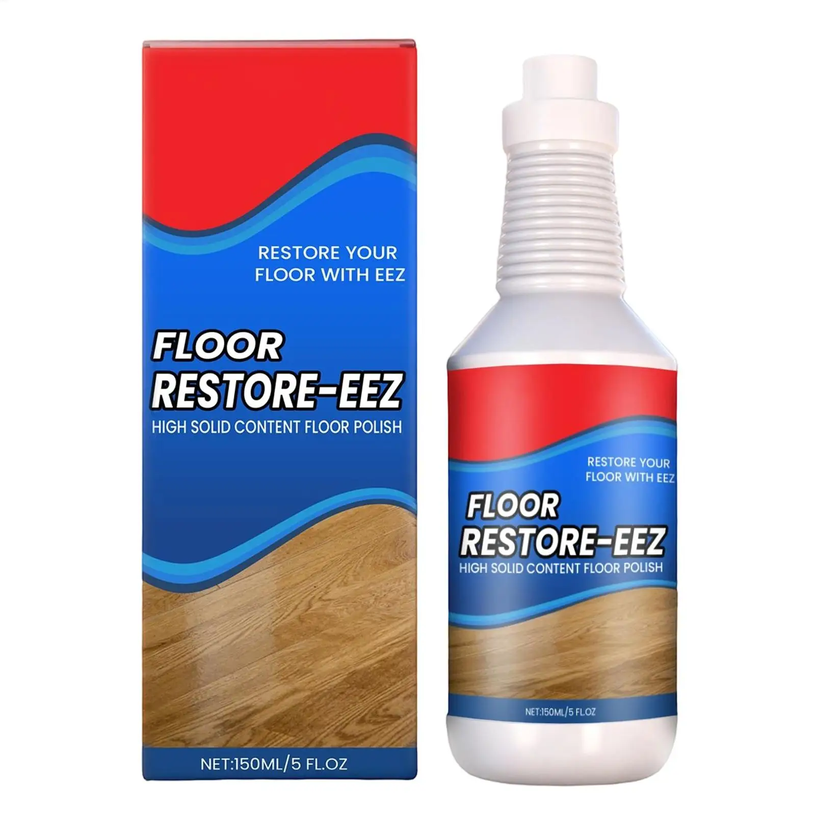 150ml Wood Floor Restorer & Scratch Repair, Polishing Solution for Hardwood Laminate, Remove Scratches & Restore Shine for Home