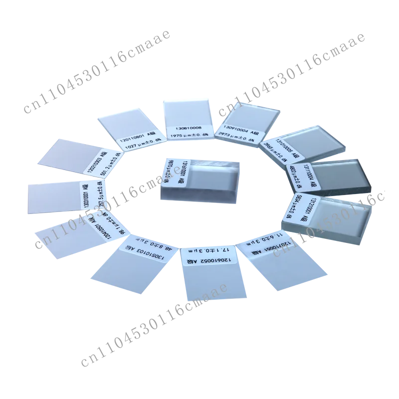 5um-8000um Calibration Sheet for Coating Thickness Gauge Fe Zero Plate AL Zero Plate A-Level Precision Calibration Foils