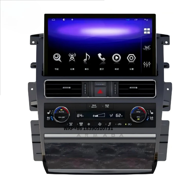 

For Patrol Y62 2012-21 13.1Inch Android Auto Navigation Carplay 4G 8-core CPU 360 Auto Radio Multimedia Touch Screen