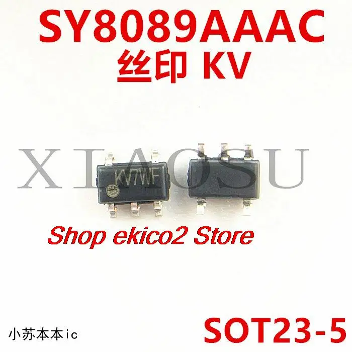 Original stock SY8089AAAC SY8089AAC SOT23-5 KV***  DC-DC 2A