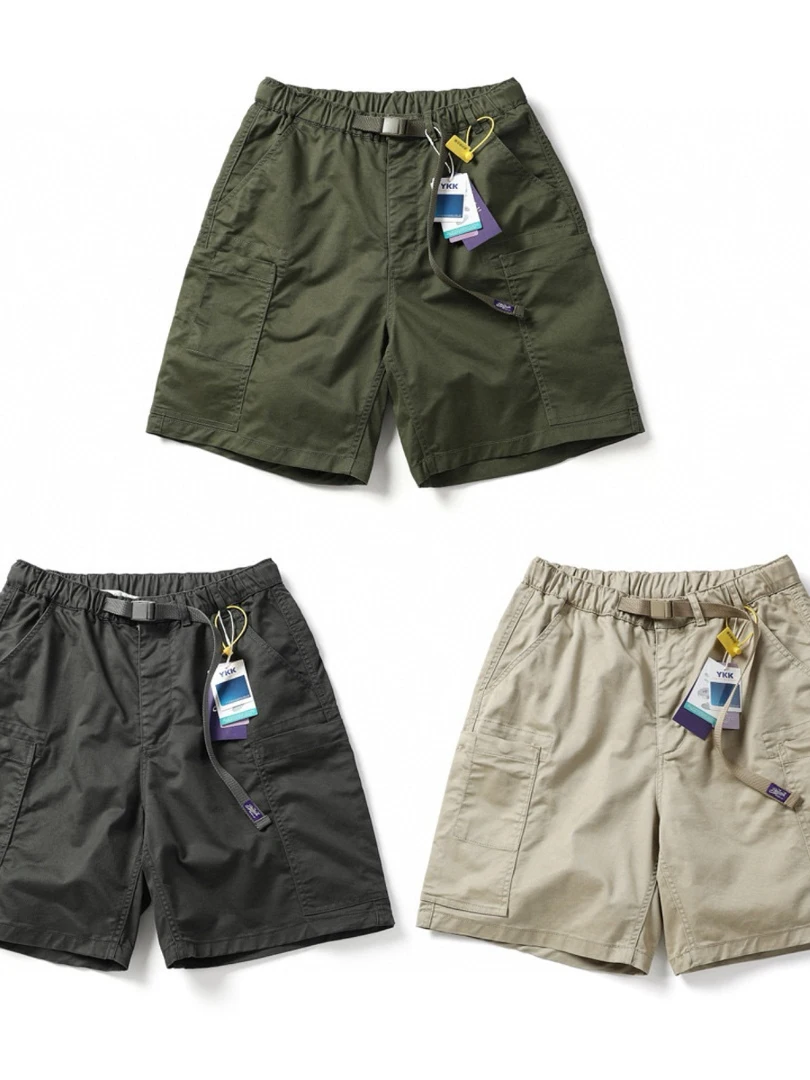 

Kapital Vintage Youthful Energy Sle ort Cargo orts with kets Field Cotton Summer Casual Loose Fit Straight Leg Pants