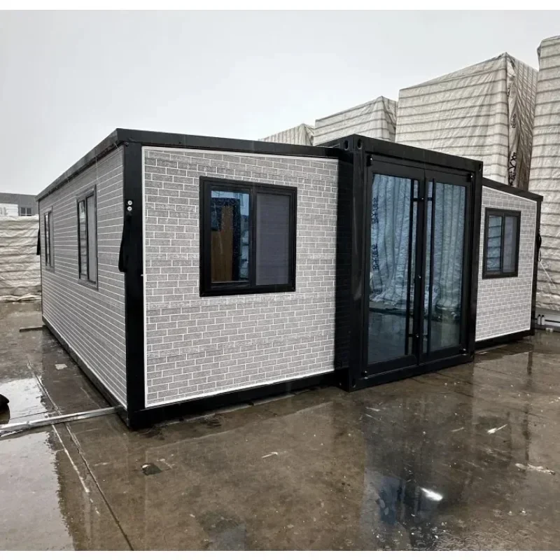 Australia Granny Flat 20Ft 40Ft Portable Folding Expandable Container House Prefabricated Mobile Home Prefab Luxury Villa