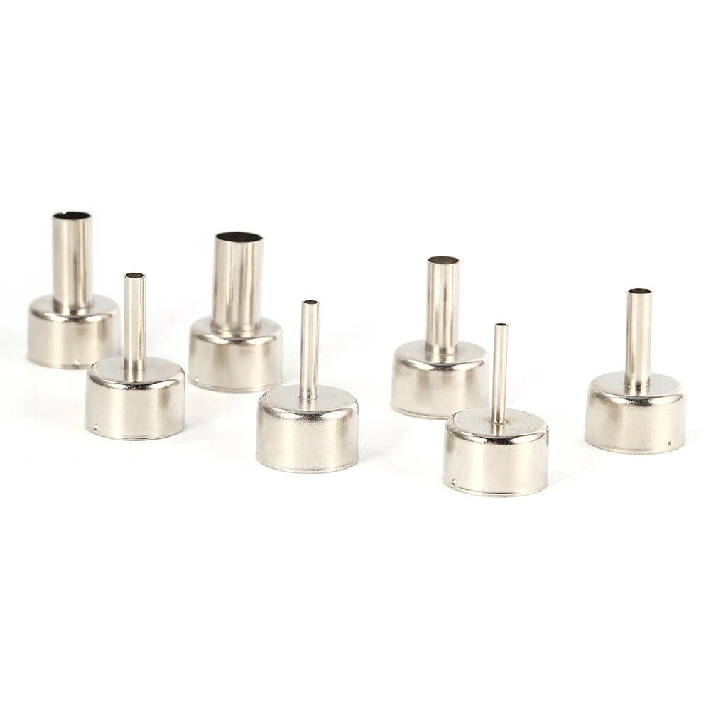 For 95% 8586 858D For 858 Series Hot Air Station Nozzle Hot Air Nozzle Soldering Tools 1pc 22 Mm Diameter 3-12mm High Quality