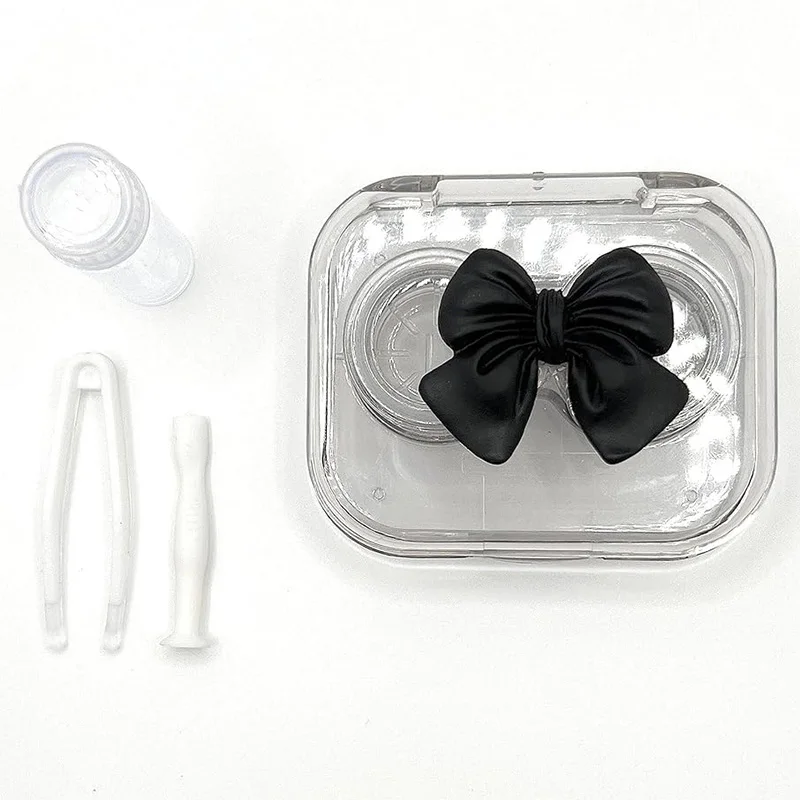 Niedliches Kontaktlinsen-Etui-Set 5-in-1 Kontaktlinsen-Aufbewahrung Reise-Tragbares Augenkontaktlinsen-Etui für Täglichen Outdoor-Gebrauch – Detail 11