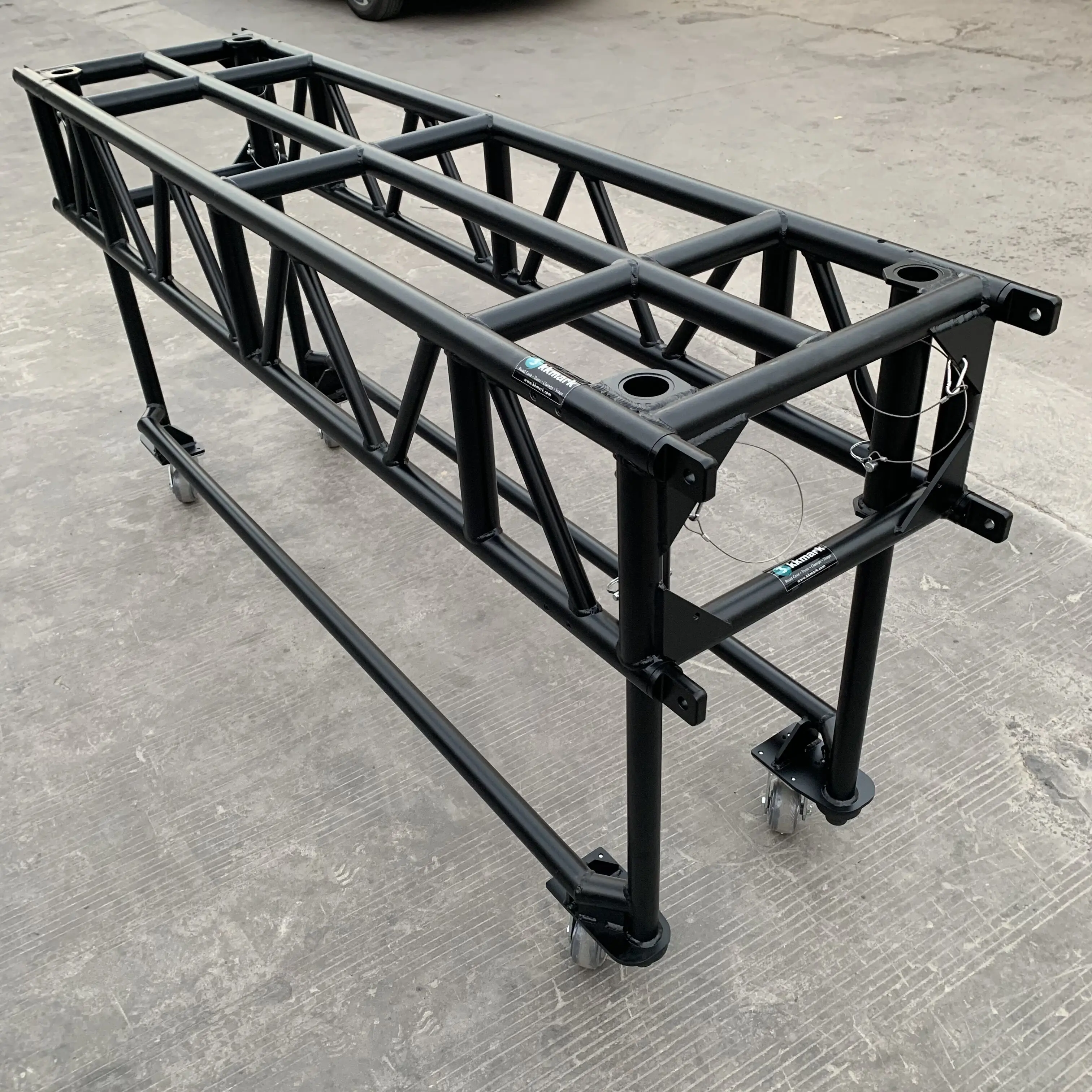 

KKMARK Portable Movement Stackable System Moving Heads Light Lighting Black Single Hung PRT Touring Pre-rig PRE RIG TRUSS