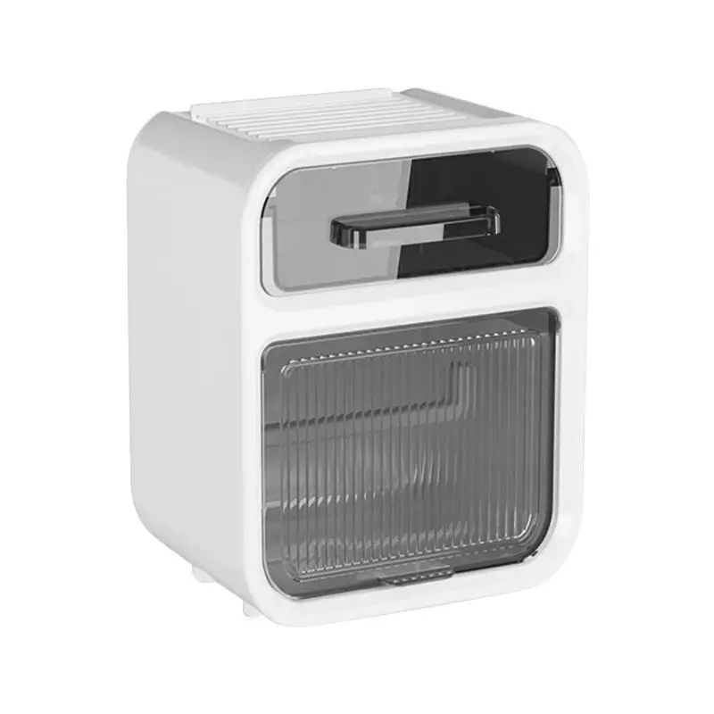 

Коробка для туалетной бумаги, водонепроницаемая коробка для туалетной бумаги без перфорации, ящик для ящика, стеллаж для хранения, настенный монтаж