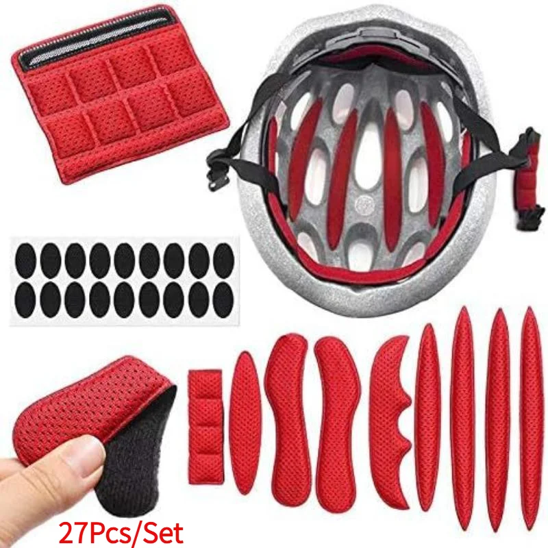 27 adet/takım kask dolgu kitle - Cycling Gear Helmet incelemesi ve fiyatı