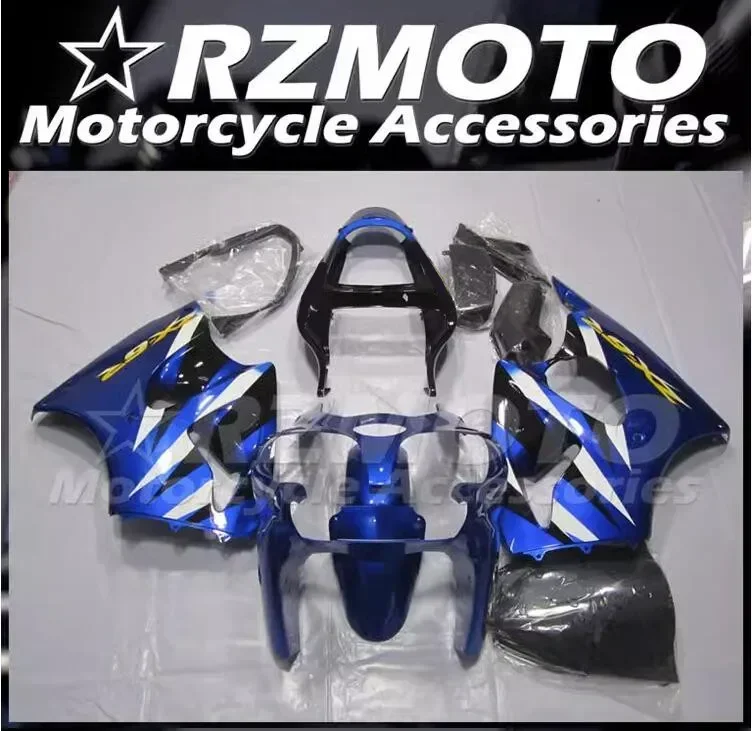 

4Gifts New ABS Fairings Kit Fit For KAWASAKI ZX-6R 2000 2001 2002 00 01 02 Bodywork Set Custom Blue