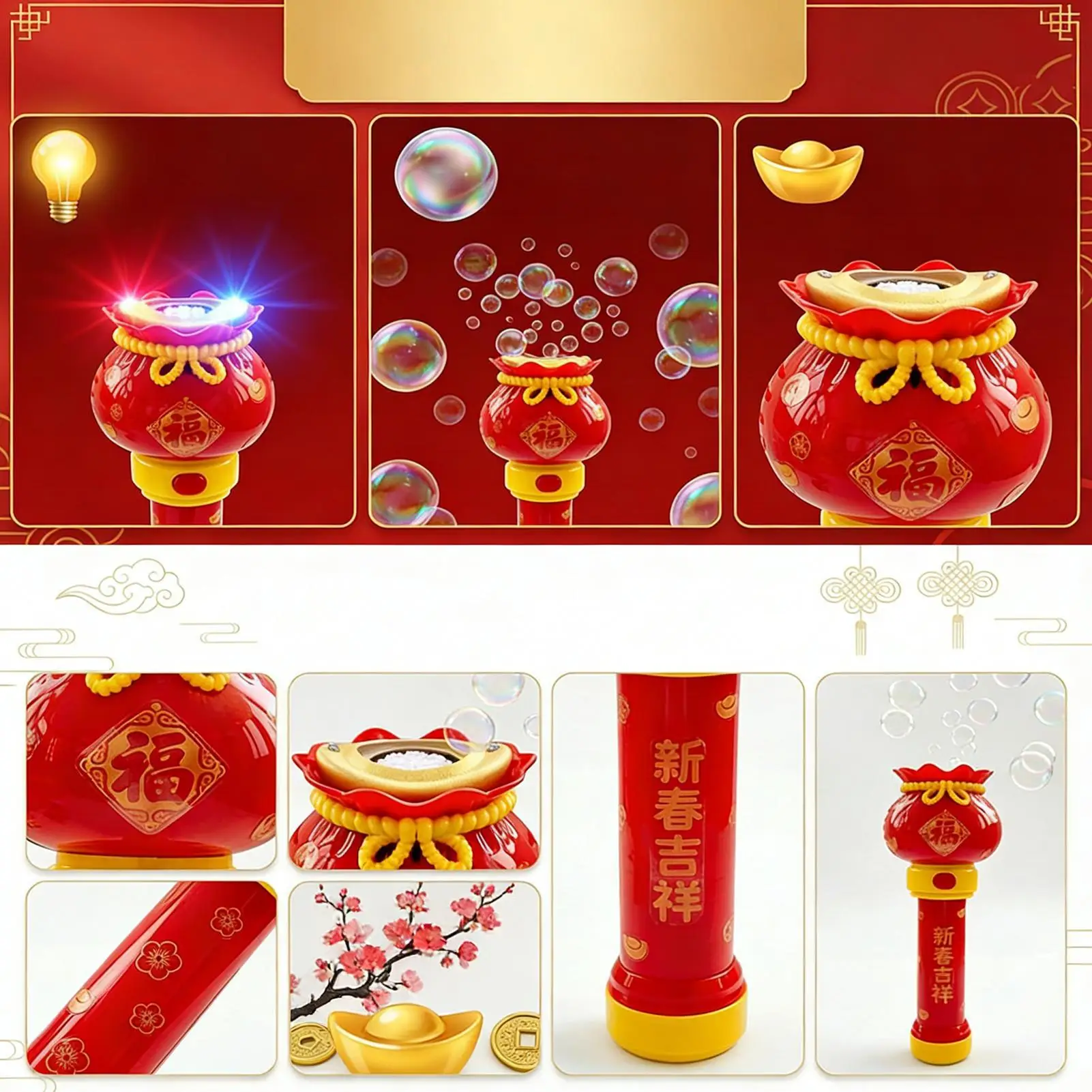 

Автоматическая машина для мыльных пузырей 2026 Год Лошади, 1000 пузырей в минуту, с музыкой и светом, для детей, для улицы