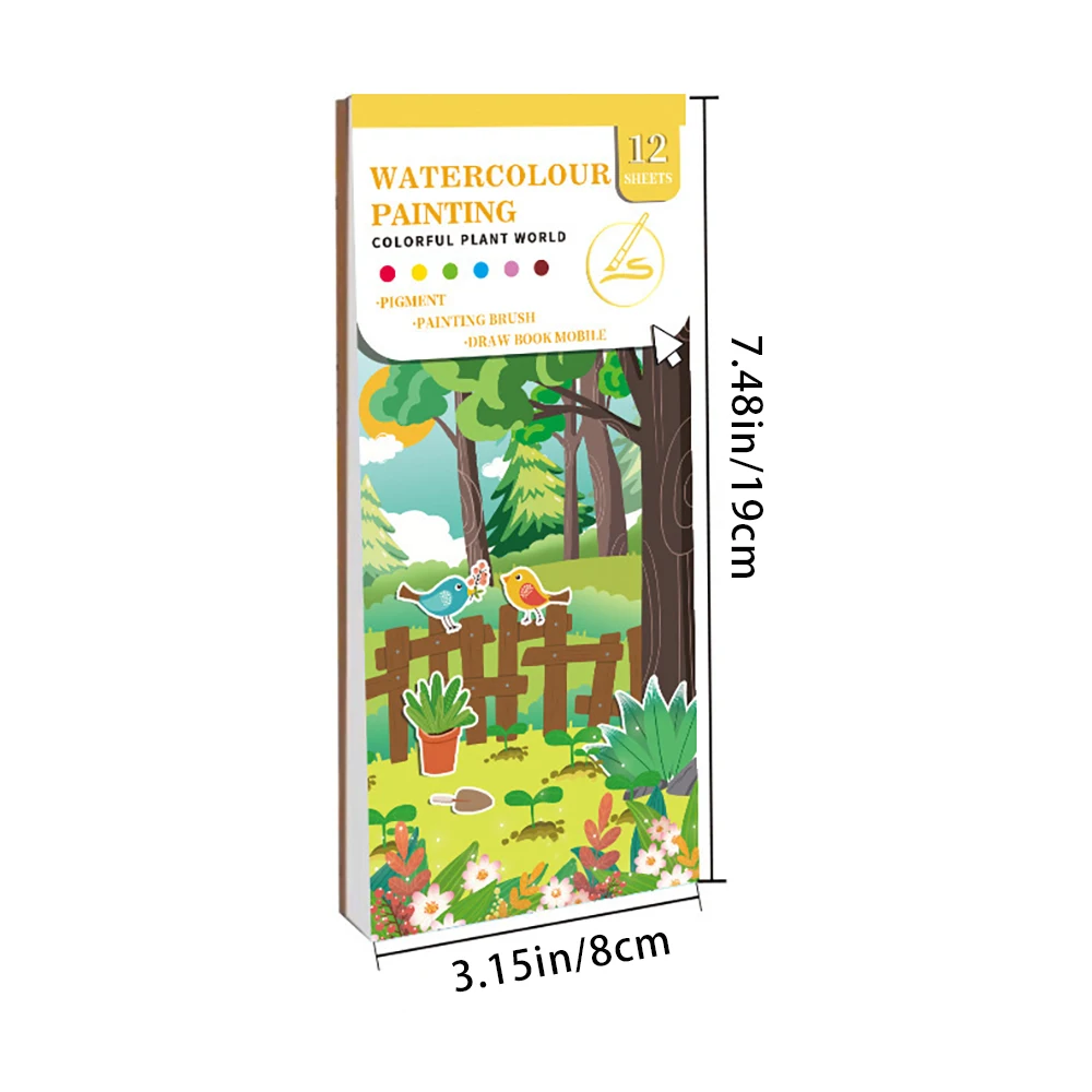 Hot selling student coloring notebook, sticky notes, graffiti drawing notebook