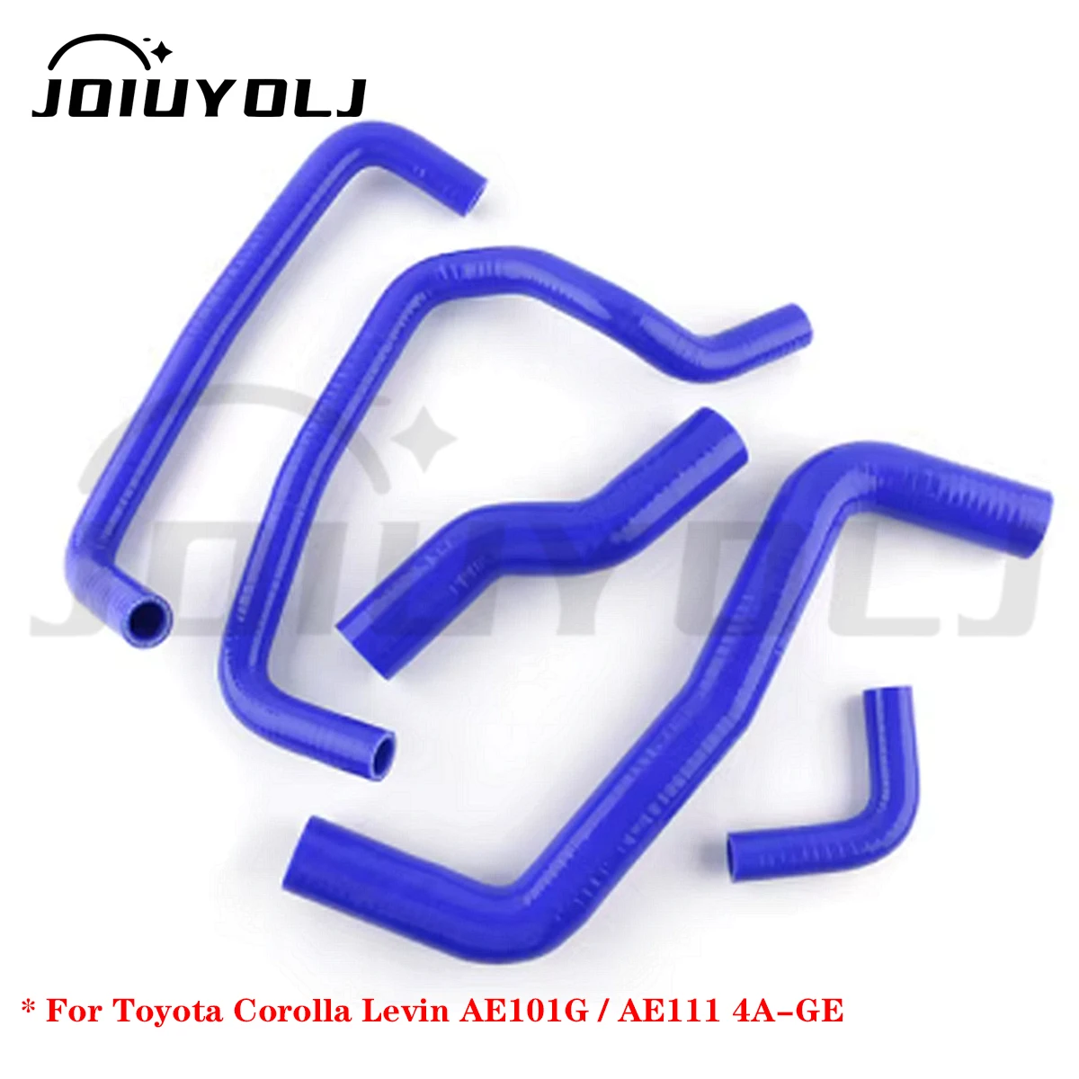 3-Ply Silicone Radiator Coolant Hose Kit For 1995-2000 Toyota Corolla Levin AE101G/AE111 4A-GE