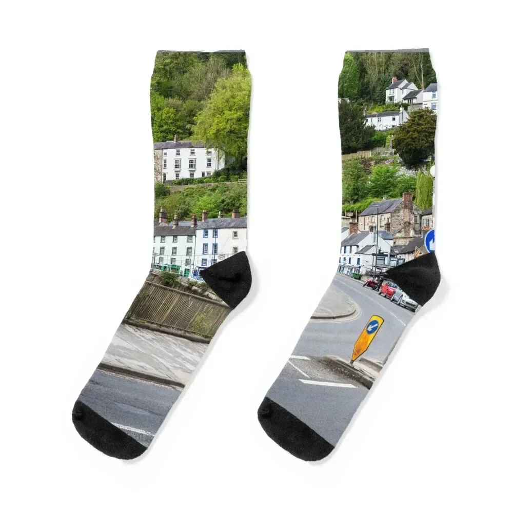 Matlock Bath, Peak District, Derbyshire, England Socks sheer winter thermal Argentina Socks For Man Women's