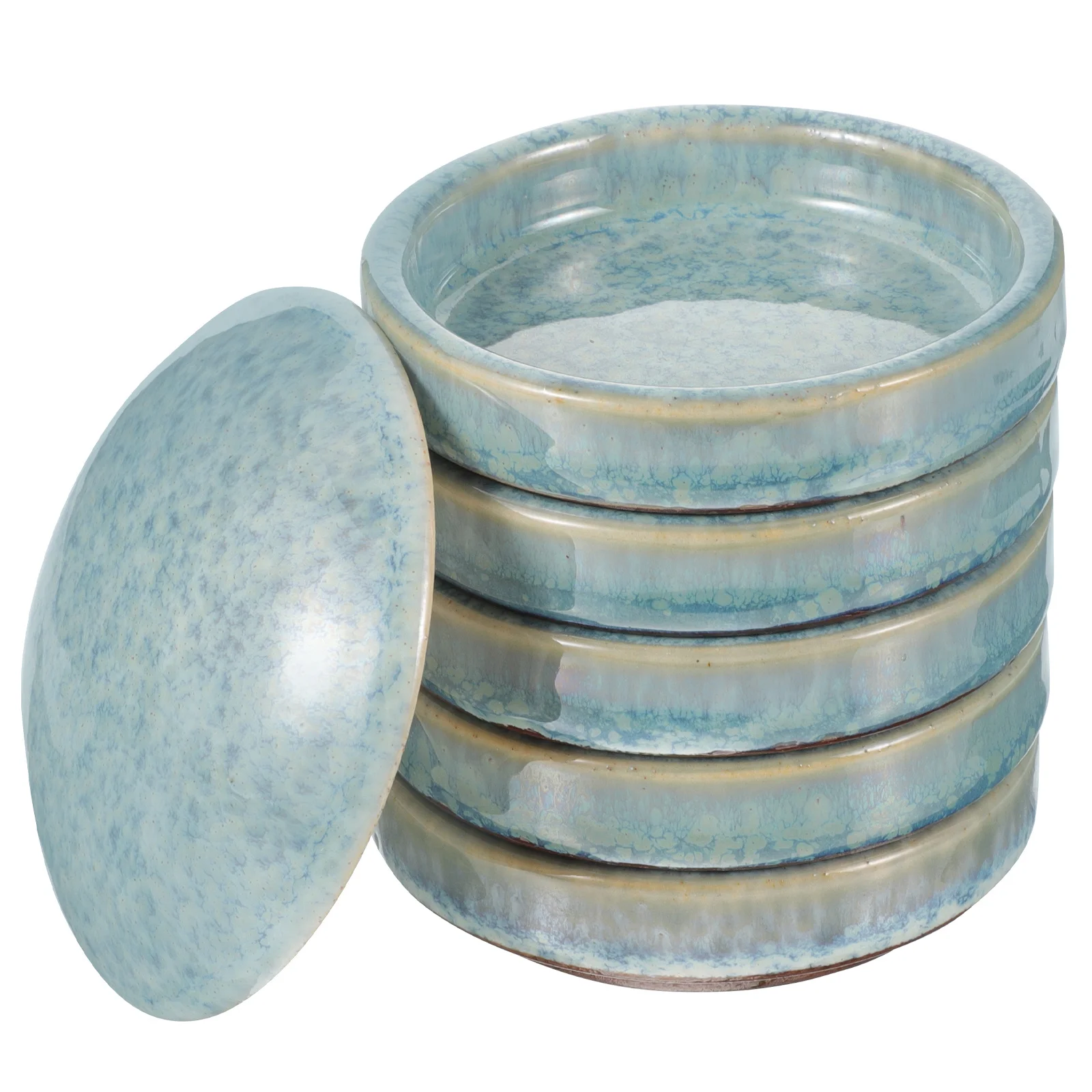 

1Set Stackable 5-Layer Ceramic Paint Mixing Tray for Watercolor Gouache Acrylic Oil Painting Color Mixer