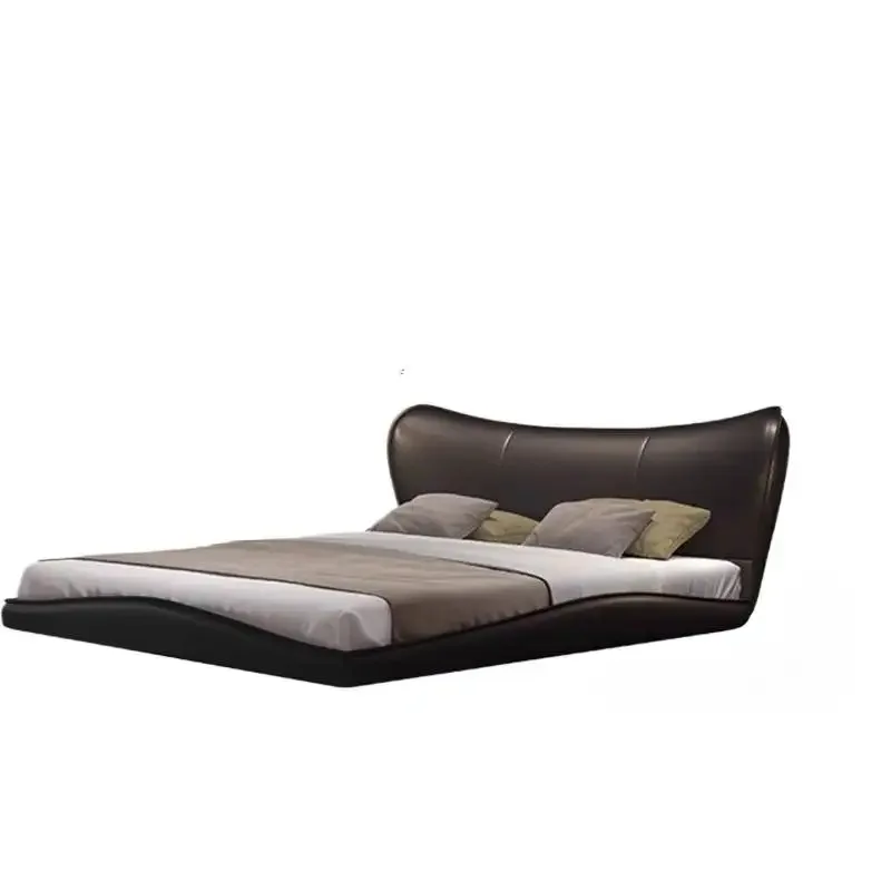 

Low Profile Elegant Double Bed Wood Modern Bedroom Twin Queen Frame Bed Full Size Home Luxury Camas De Dormitorio Furniture Home