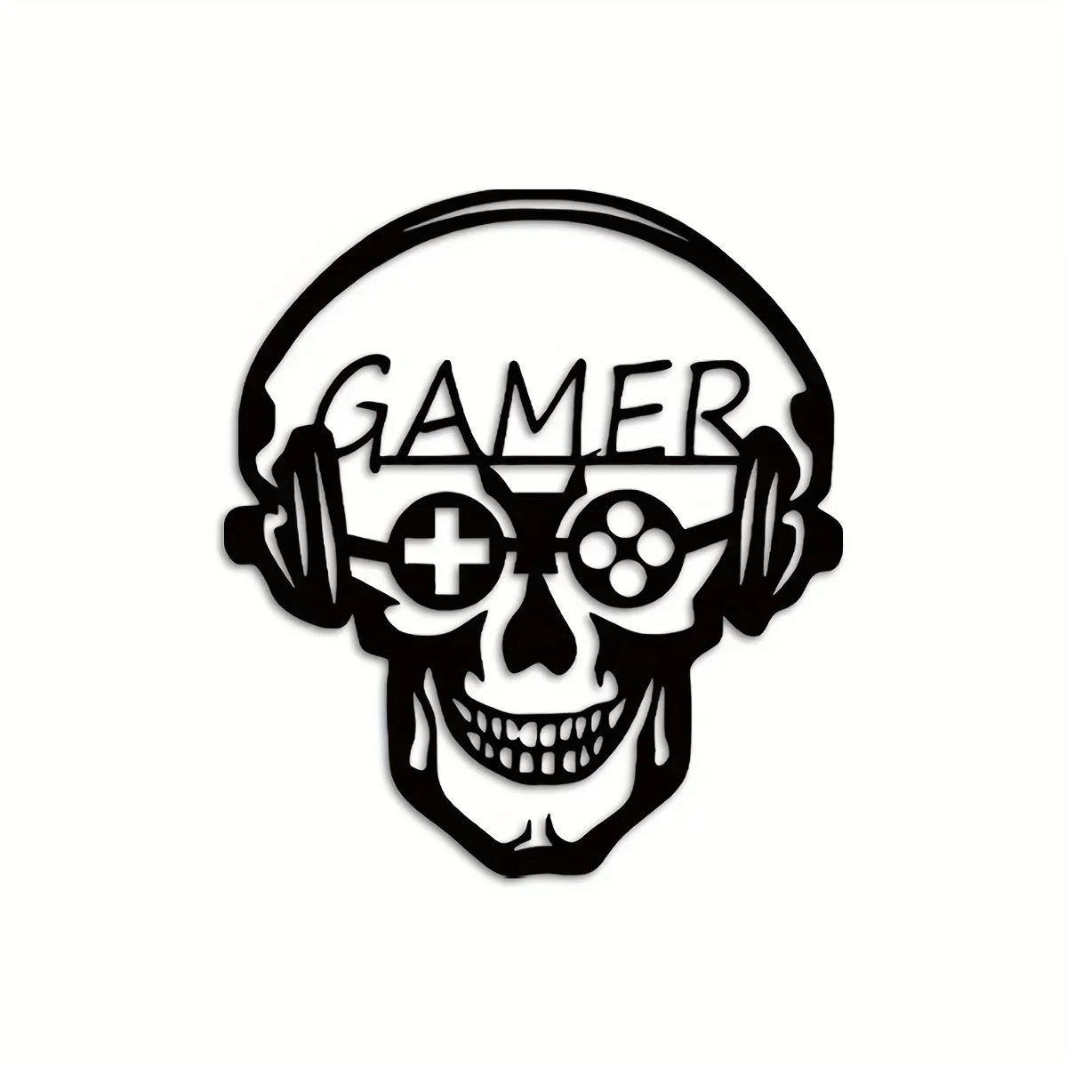 

1pc Game Zone, Metal Gaming Wall Art，Controller Gamer, Metal Wall Art, Gift, Gamer Room, Decor Gaming, Decor Interior
