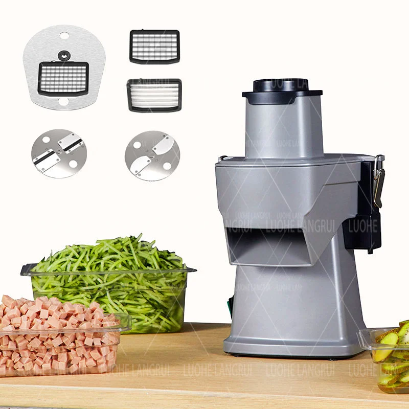 

Wholesale Commercial Food Preparation Machine High Quality Electric Vegetable Slicer Shop Food Processors