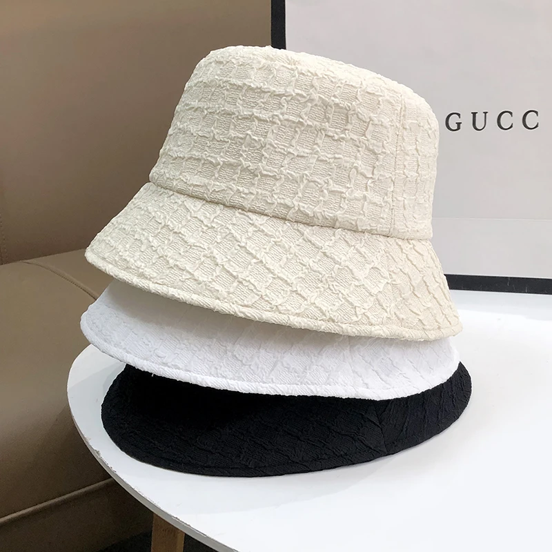 

2022 new niche pleated fisherman hat ladies temperament all-match Japanese bucket cap street fashion Korean version pot hats