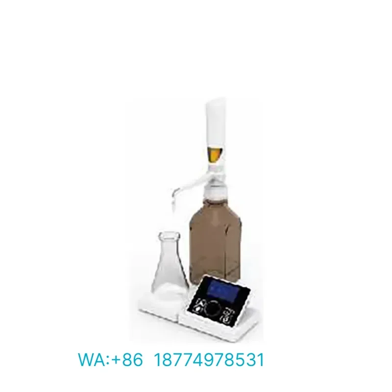 for NADE DTrite 0.01-99.99mL Electronic Digital Burette 16-Level Speed Range Lab Equipment for Aspiration and Dispensing