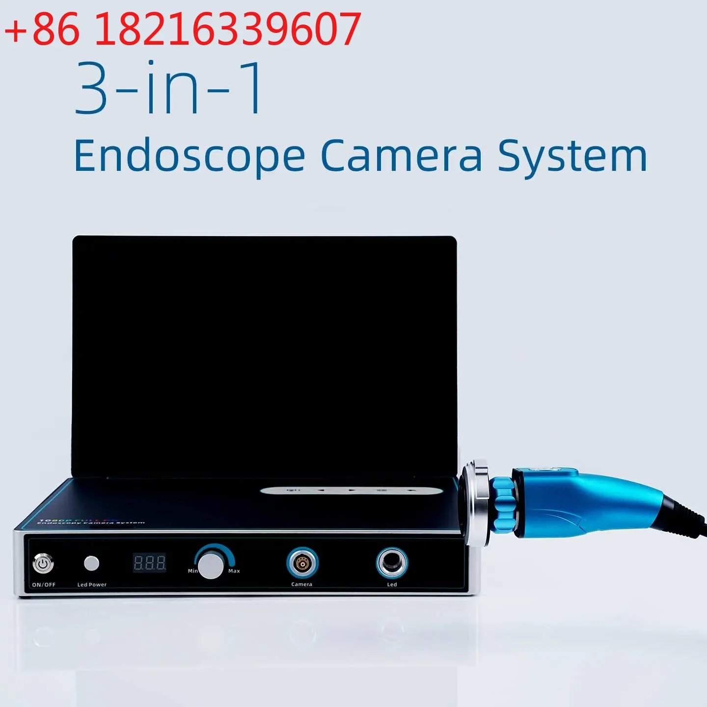 YAO 3 in 1 Medical Endoscopy Unit Portable HD Endoscopic Camera Video System With Led Light For Gynecology Urology ENT Veterinar
