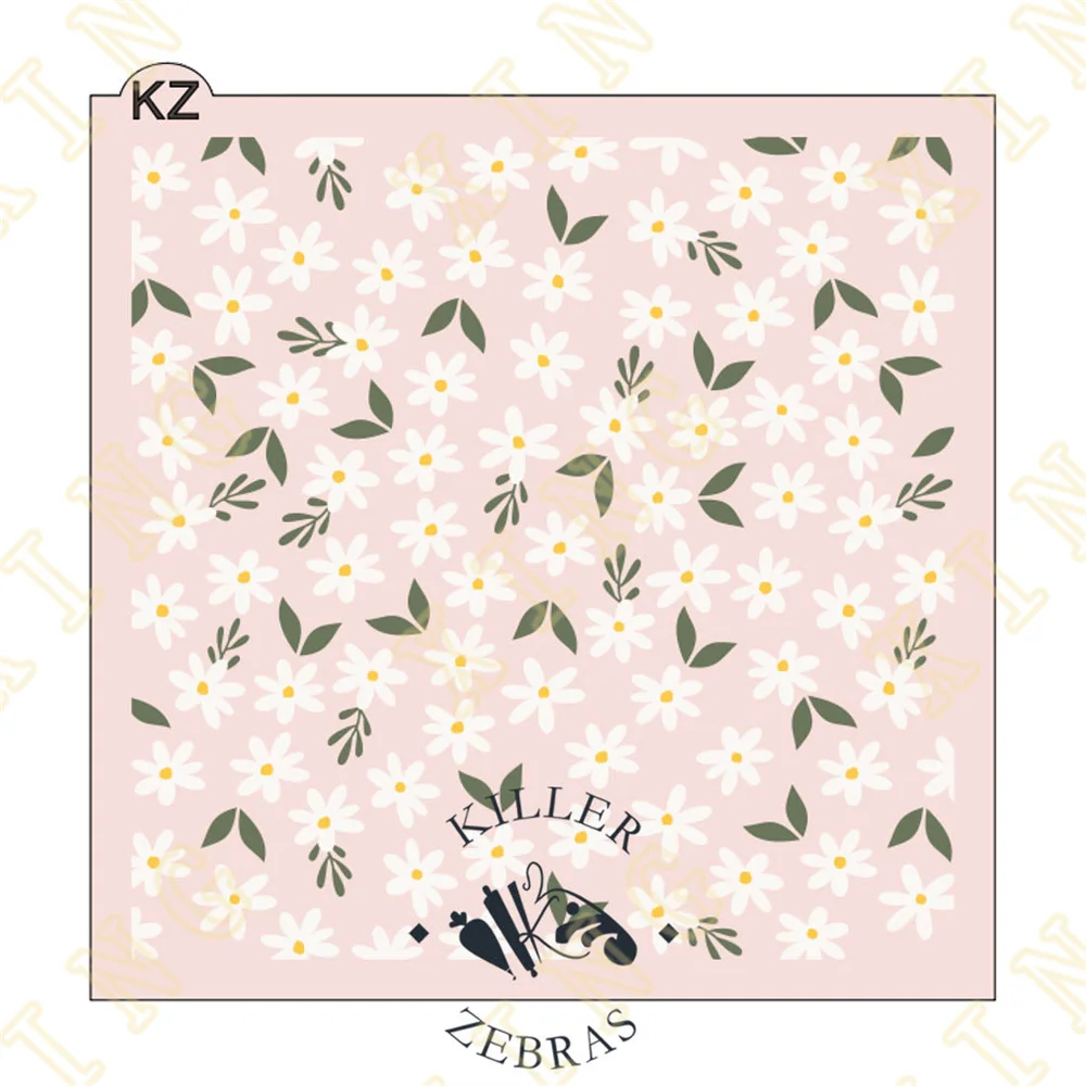 

Field of Daisies Diy Layering Stencils Wall Painting Scrapbook Coloring Embossing Album Decorative Paper Card Template New