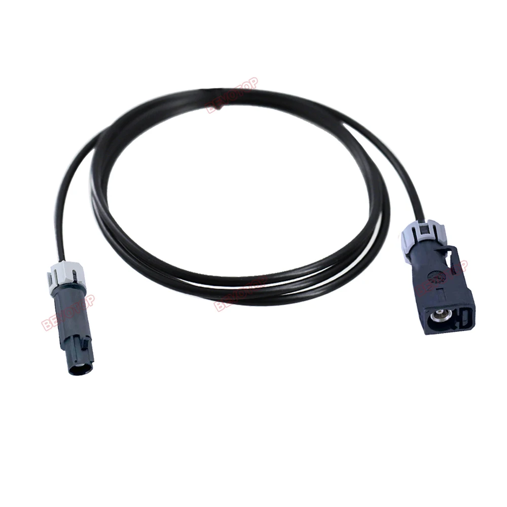 1PCS Waterproof Fakra A/B/C/D/F/G/H/I/K/Z Male to Female Jack Connector Car Video Fakra Jumper RG174 Cable BEVOTOP Auto Cable
